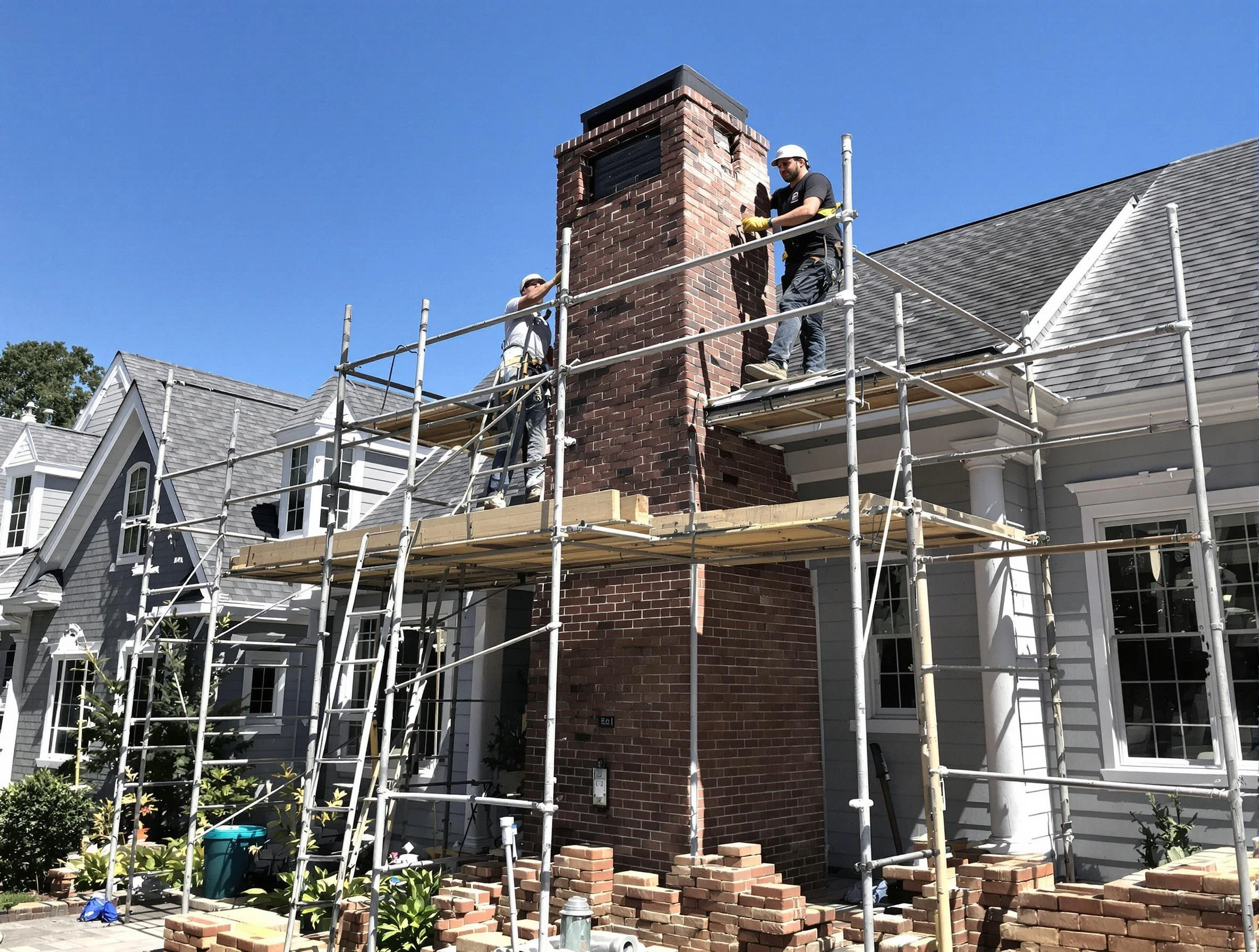 Chimney Rebuilding in Roy, UT