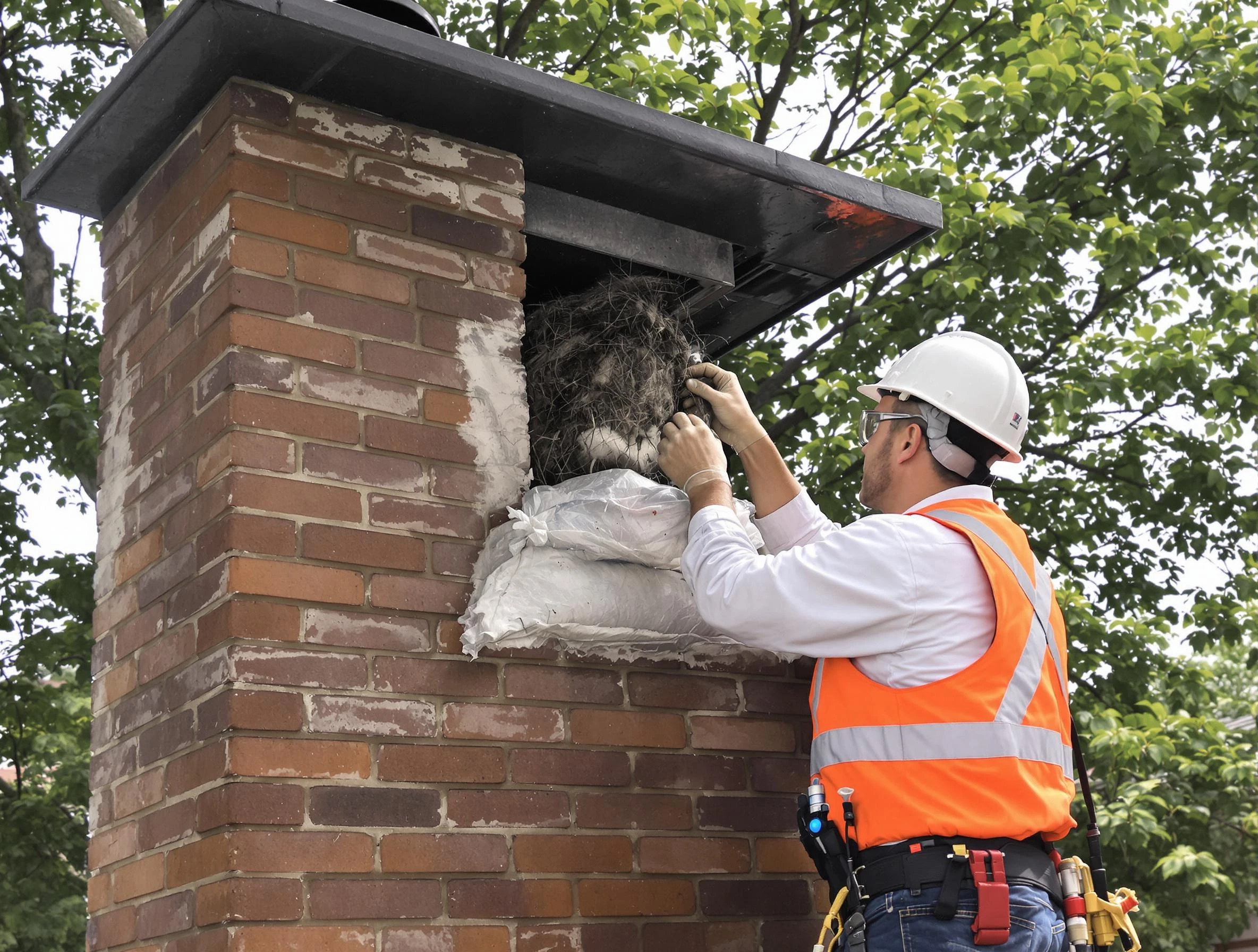 Humane removal of debris and animals by South Weber Chimney Sweep in South Weber, UT