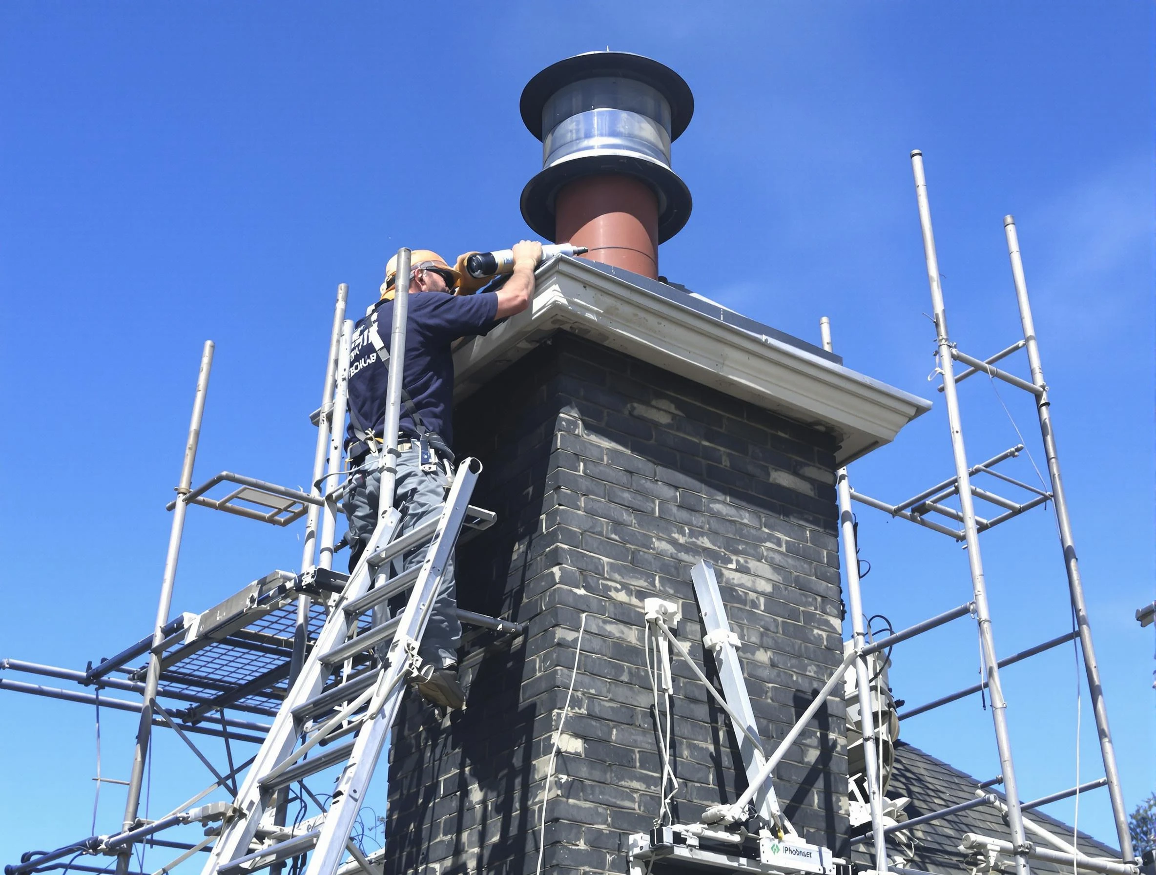 Sturdy chimney crown finished by South Weber Chimney Sweep in South Weber, UT