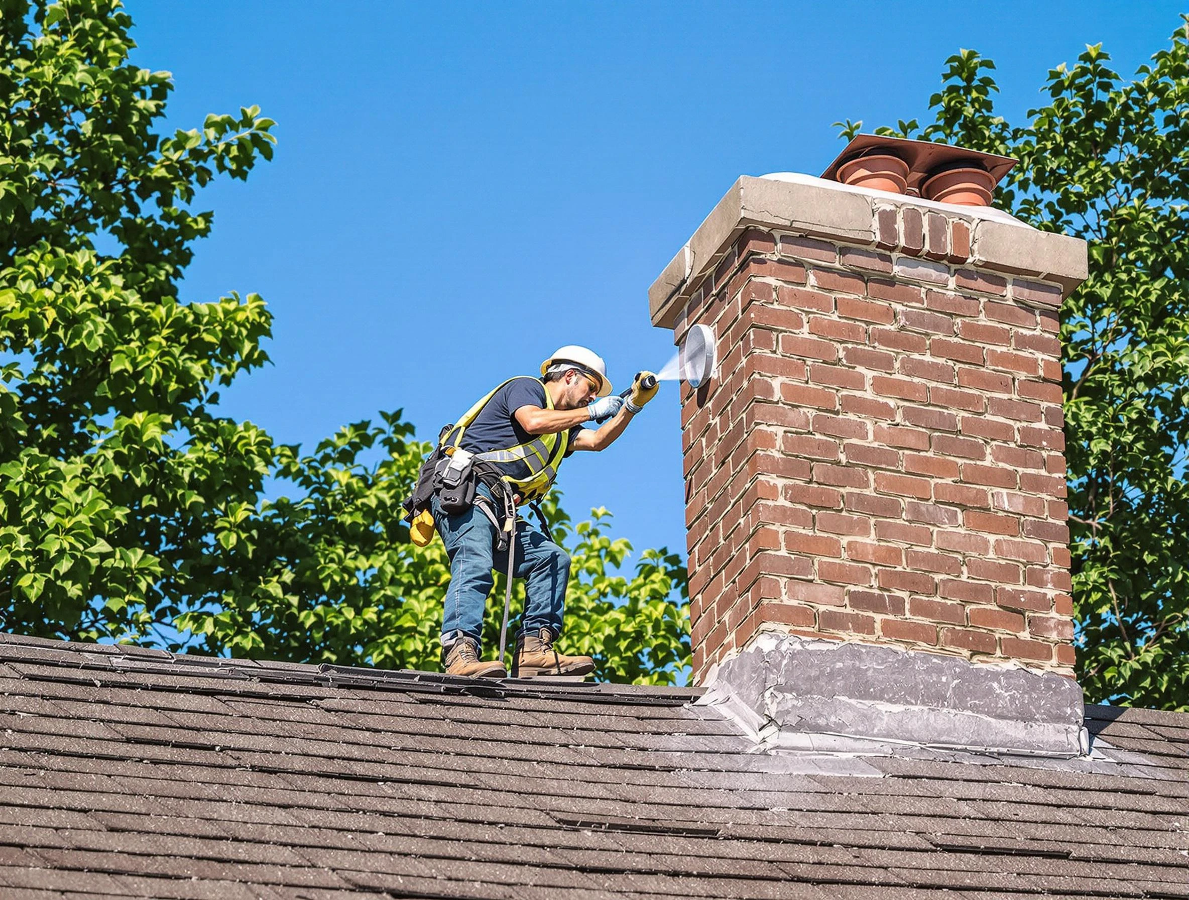South Weber Chimney Sweep performing an inspection with advanced tools in South Weber, UT
