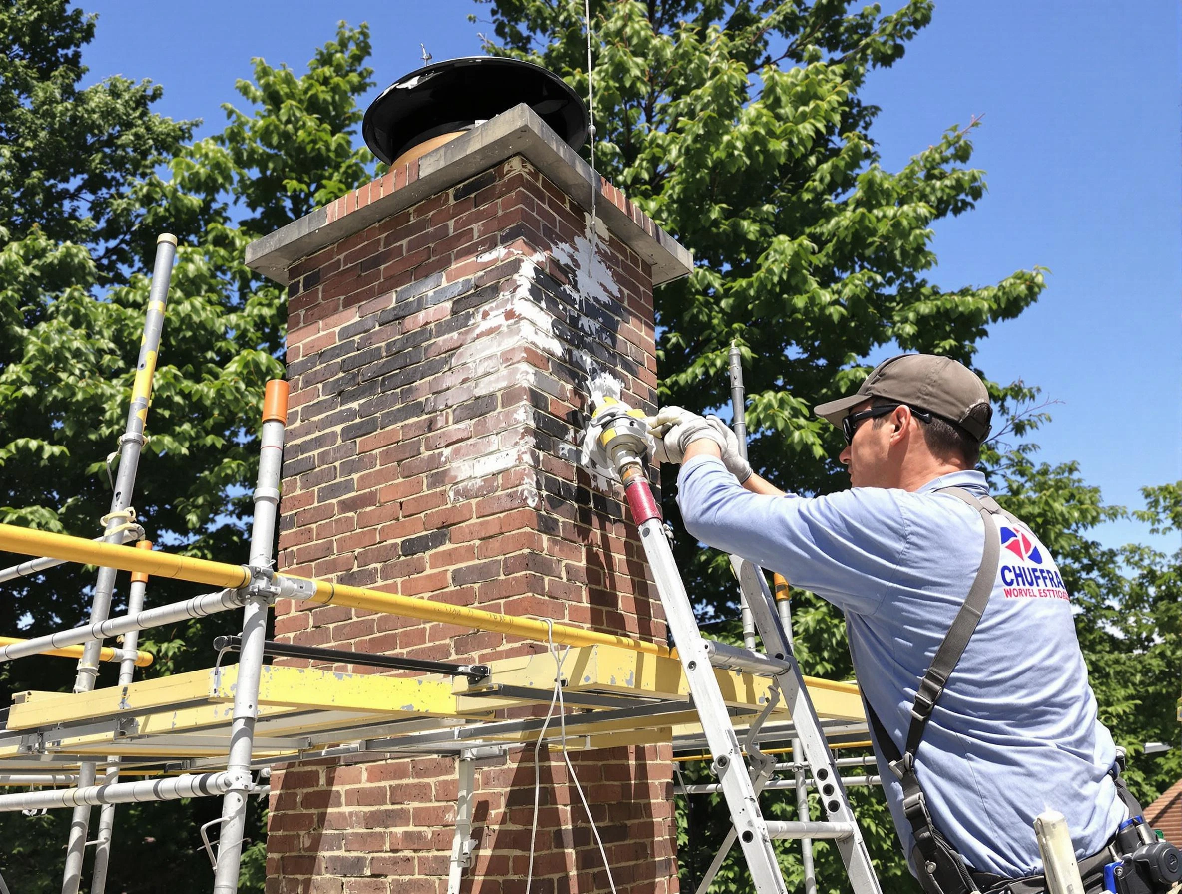 Structural chimney repair by South Weber Chimney Sweep in South Weber, UT
