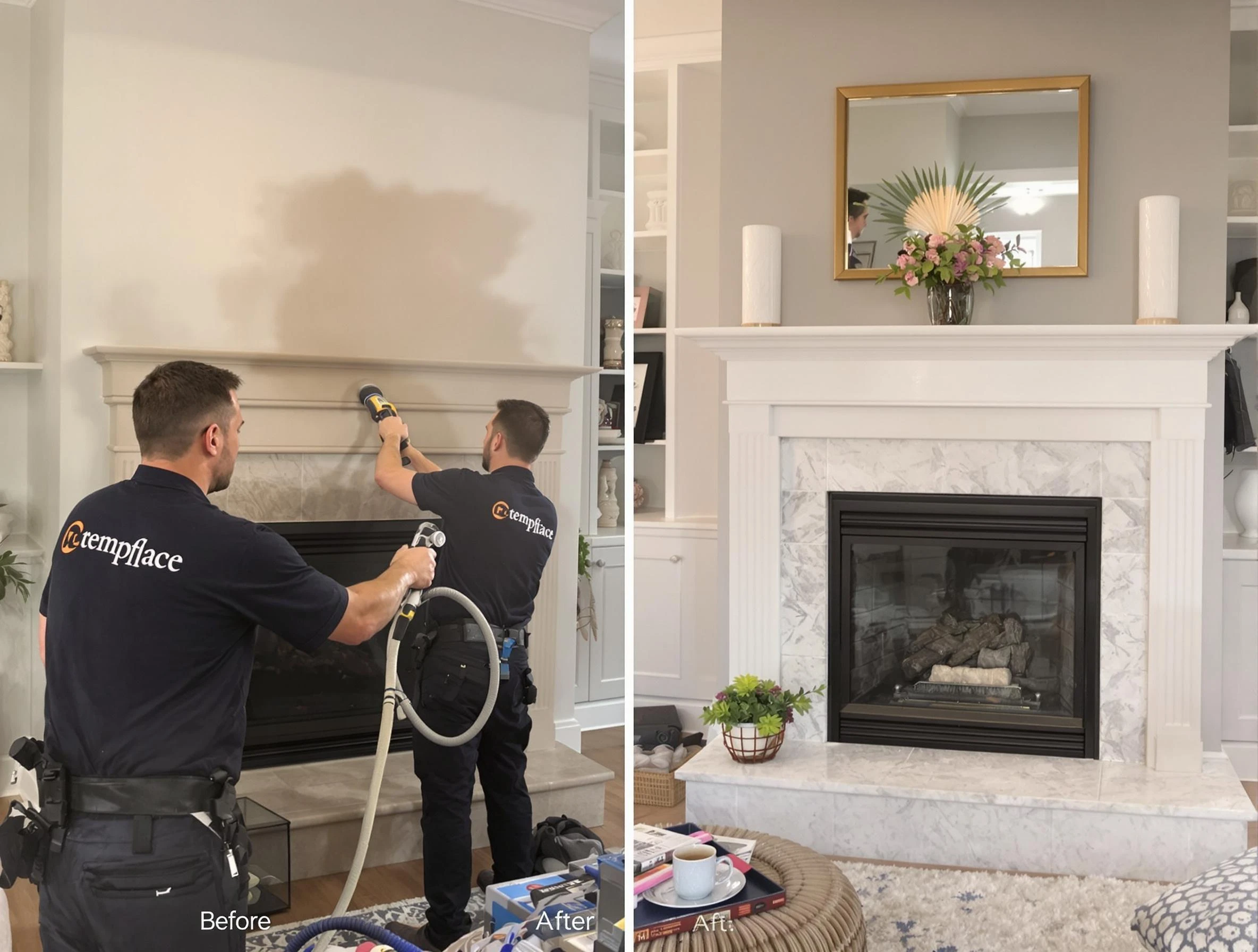 Professional soot removal by South Weber Chimney Sweep team in South Weber, UT